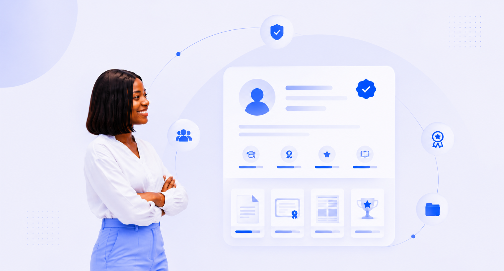 Elite digital educator portfolio preview
